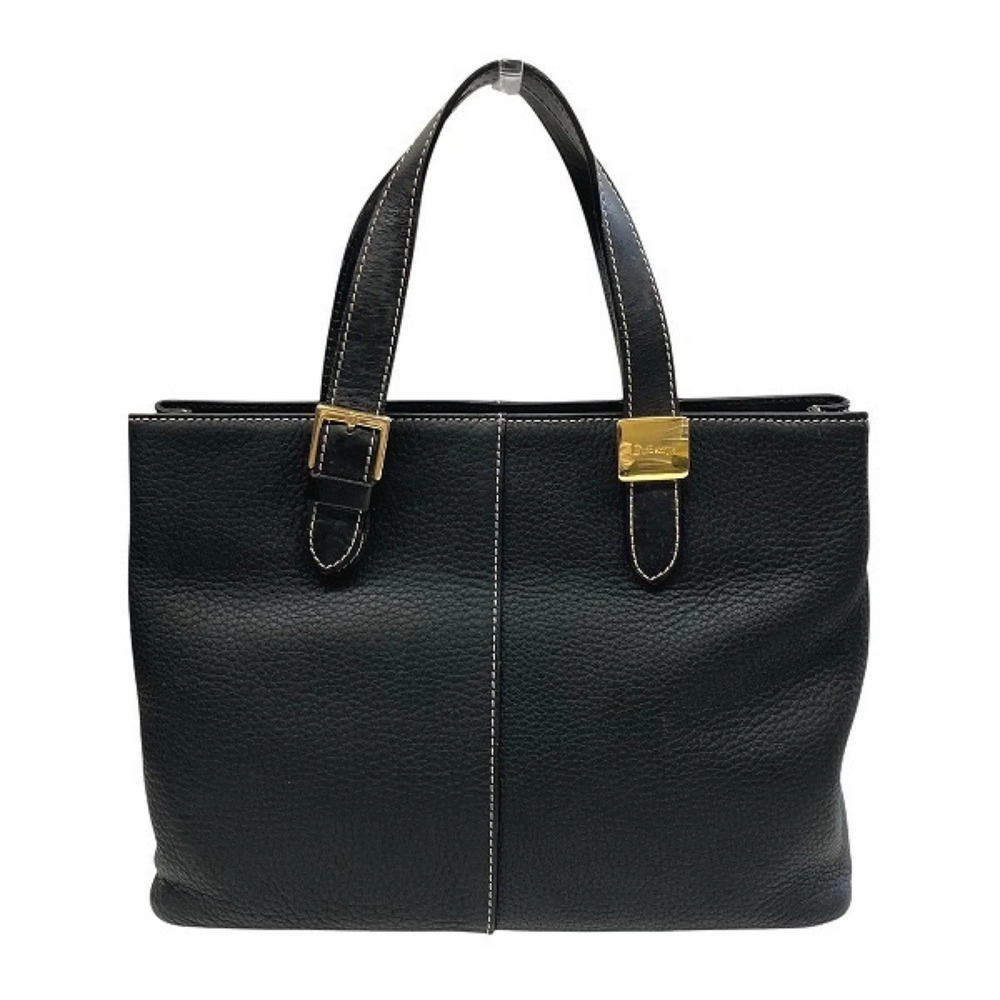 Burberry leather tote bag